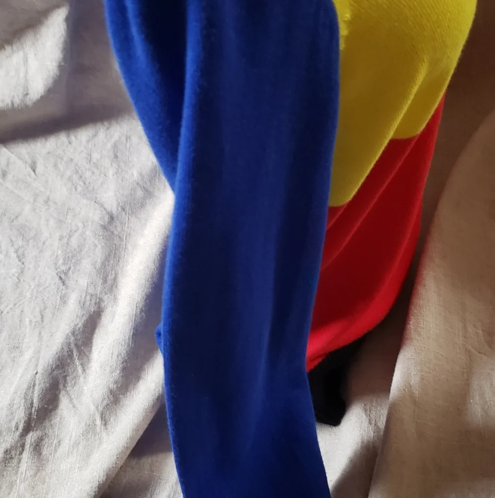 Block Color Sweater - Picture 2 of 4